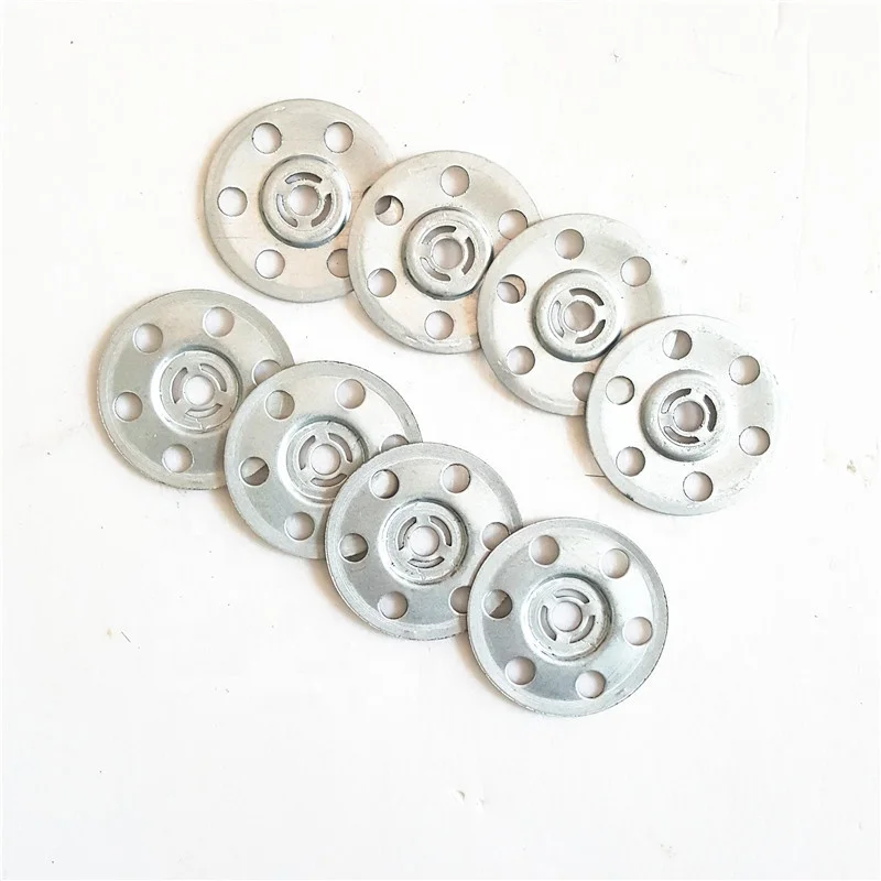 35mm Metal Insulation Fixing Washer Discs For Heat insulating material Wall Floor Tile Backer Boards