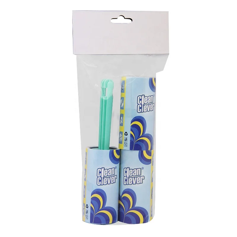 
 Ворсовый ролик с двумя запасными рулонами  