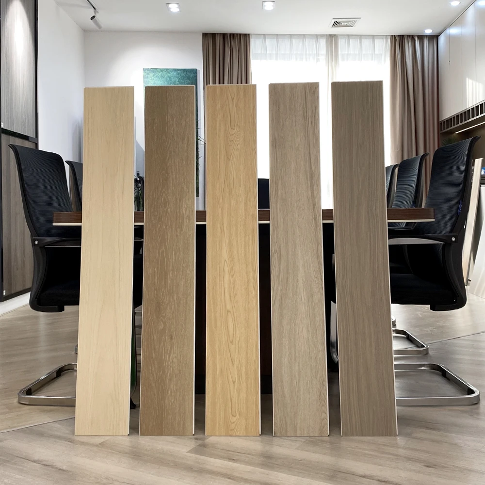 China Factory 5Mm Style Lvt Vinyl Interlocking Spc Flooring 6Mm