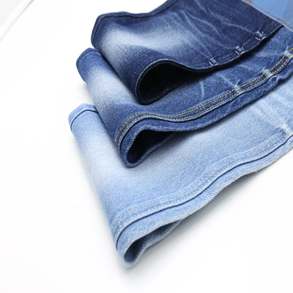 Wholesale 100% Cotton Rigids Denim Fabric For Jeans Men In Fall And Winter