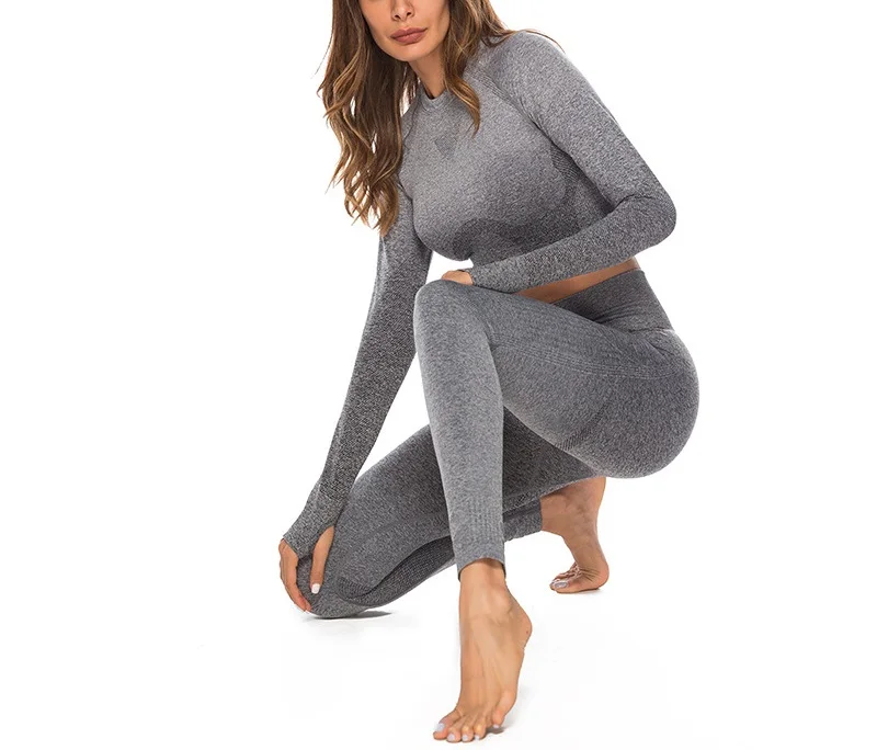 Новинка 2021, Прямая поставка с завода, бесшовные профессиональные функциональные женские Леггинсы для йоги с высокой талией