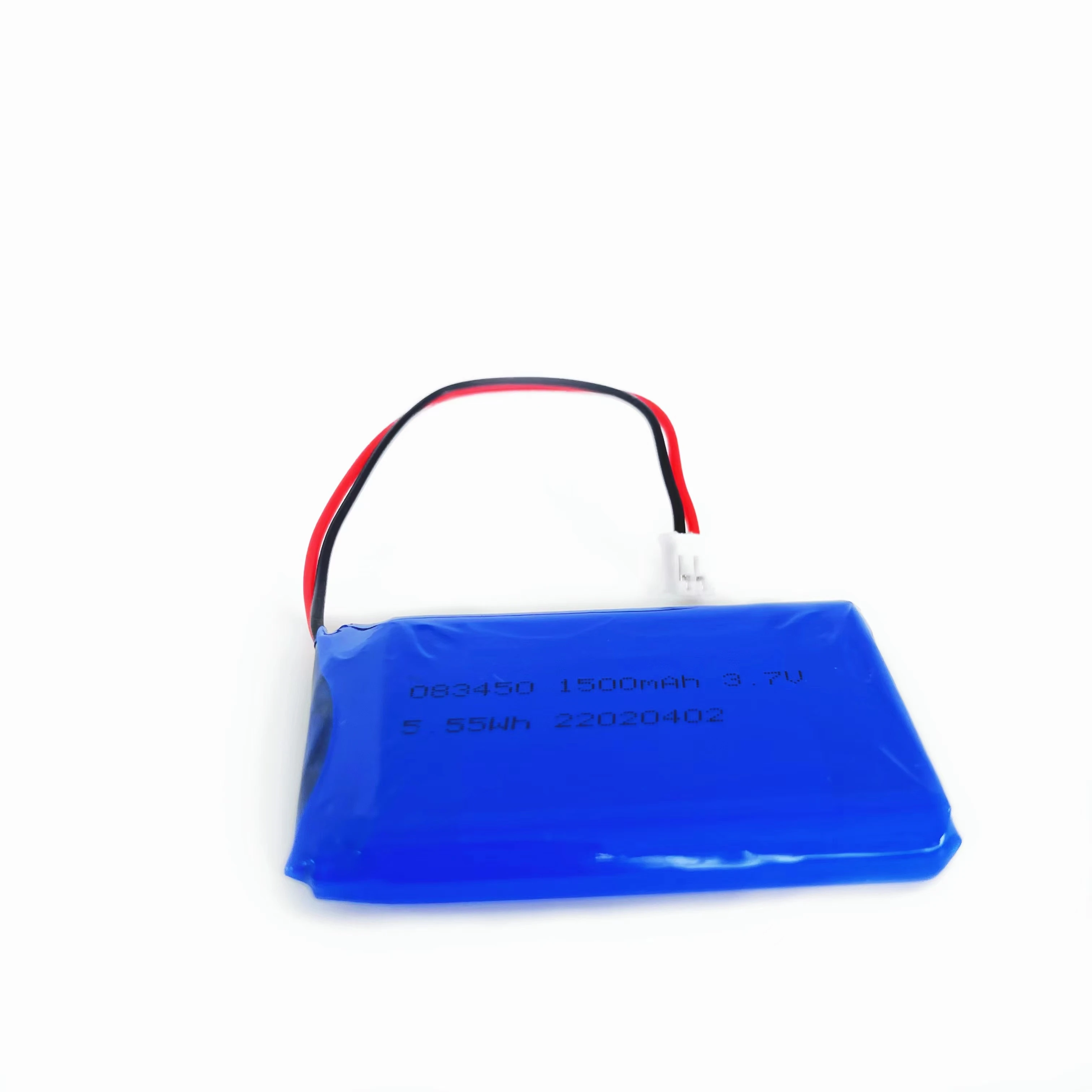 083450 3.7v 1500mah lithium ion polymer battery 803450 li-po pouch cell rechargeable battery pack with PVC for Power Tools