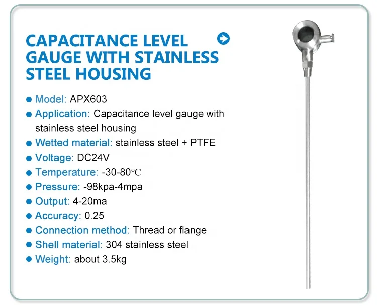 Diesel Tank indicator Diesel Fuel Tank capacitive Level Gauge