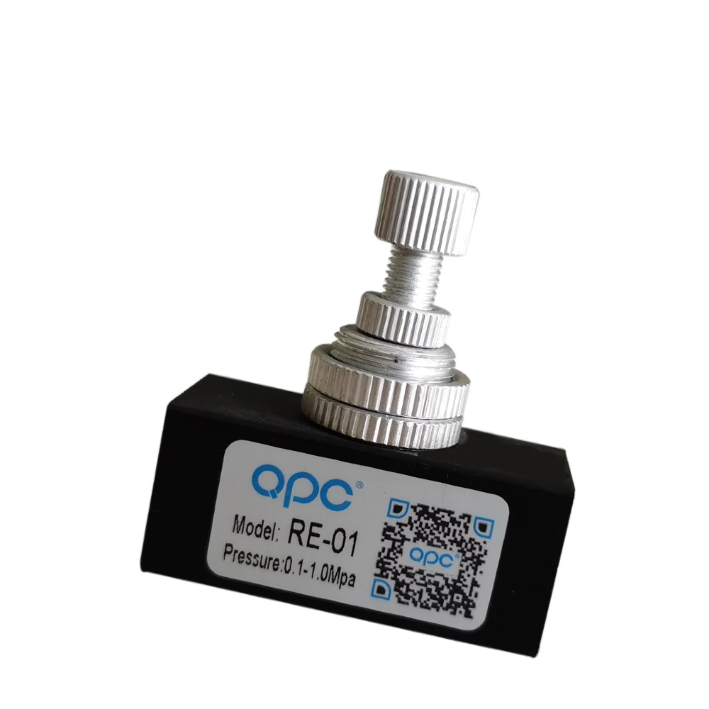 
RE Series Pneumatic Flow Control Valve Pneumatic Solenoid Flow Control Valve 