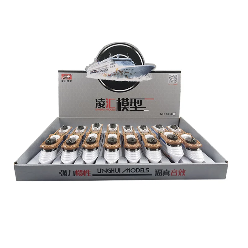 Children Plastic Cruise Model Miniature Shipping Model Ship Cruise Model Toy