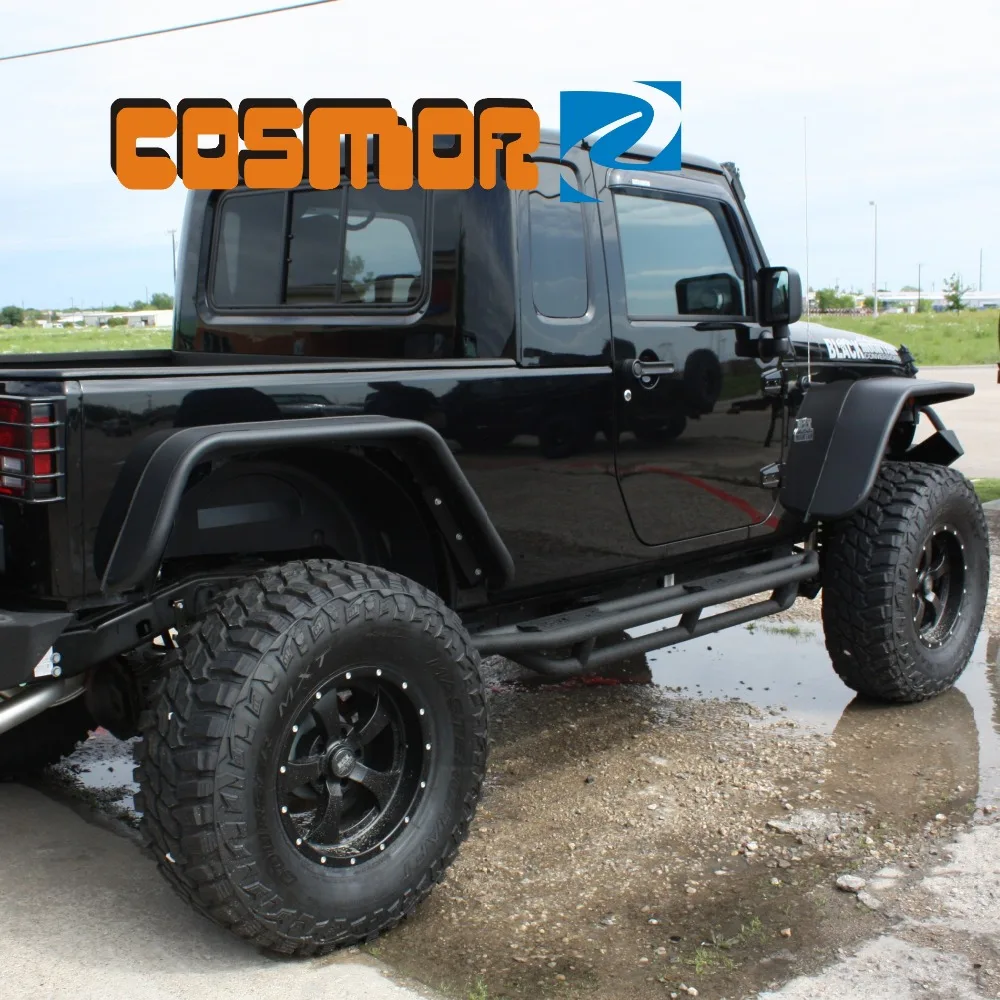 Steel Fender Flares for Jeep Wrangler JK 2007-2016