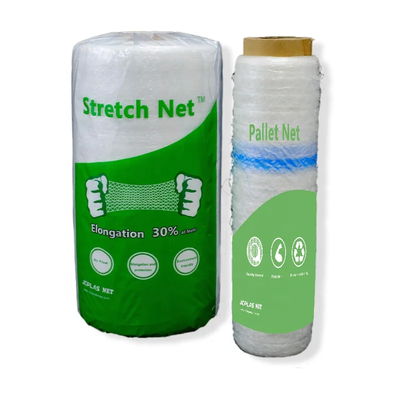 Stable Load Pallet Packing Elastic Stretch Net Pallet Net Wrap