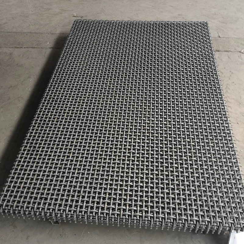 45-65Mn High carbonsteel crimped wire mesh for Vibrating Screen for South America/Latin America countries/Jamaica/Columbia/Chile