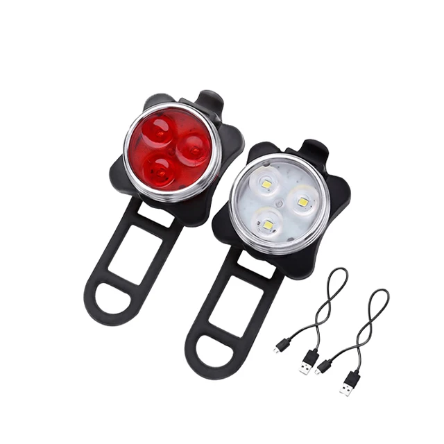 accesorios luces luz de para bicicleta Super Bright bicycle accessories led Bike Lights Set bike led lights