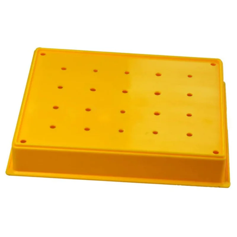 Hot-Formed White Golf Ball Storage Box with Yellow ABS/PP Thick Sheet Stamped Embossed Matt Laminated for Consumer Electronics