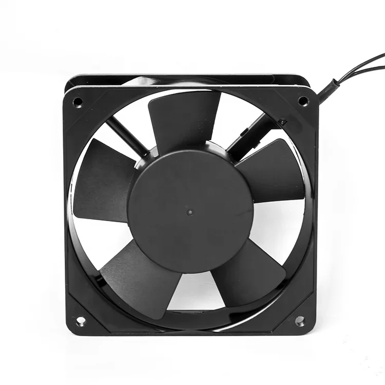 Squirrel cage blower fan AC 12025 Powerful High CFM Large Air Brushless Black 110V 220V Axial Flow Fan