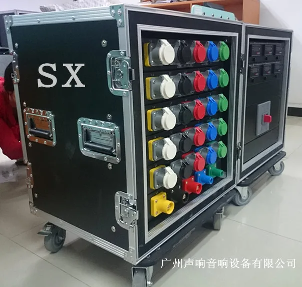 400A Camlock Stage Lighting Power Distribution Equipment 3 Phase Camlock Power Distro Box