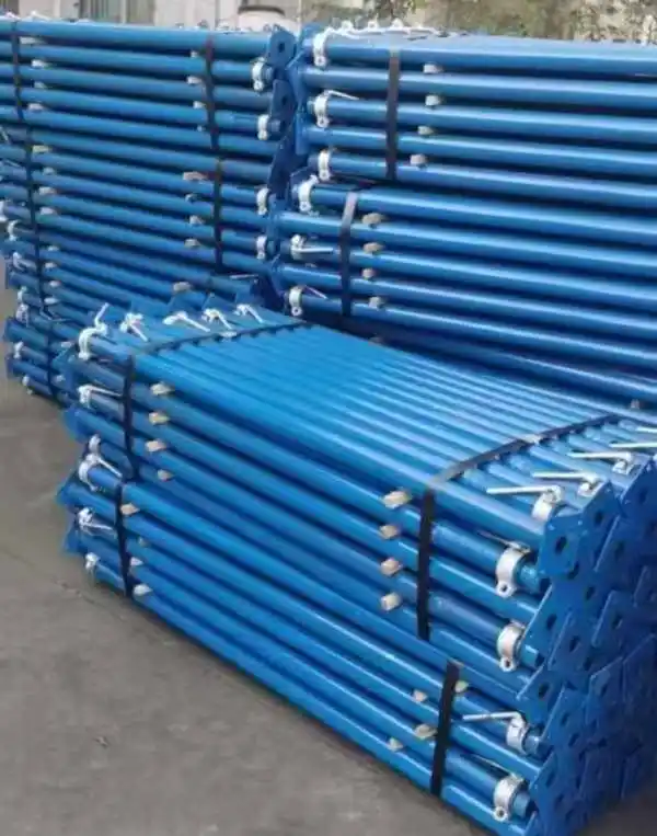 q235 scaffolding prop scaffolding acrow prop construction support jacks steel pipe scaffolding screw prop support