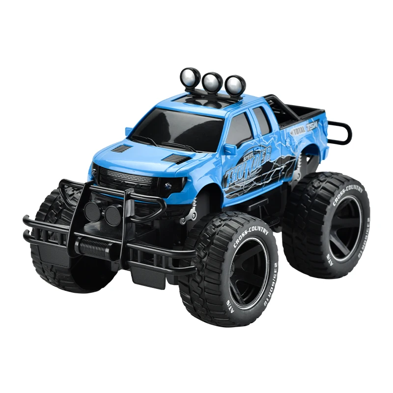 Four way off-road vehicle with front light high-speed competitive electric remote control toy carh