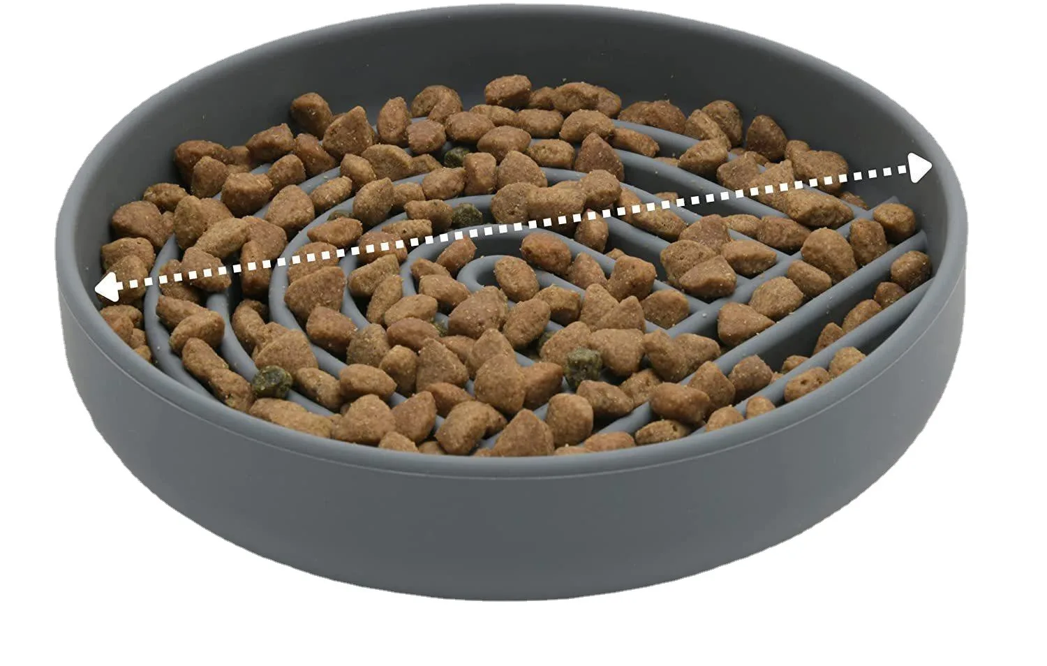 High Quality Wholesale New Food Grade Silicone suction cup Lick mat Slow Feeder pet anti choking bowl anti drop dog bowl