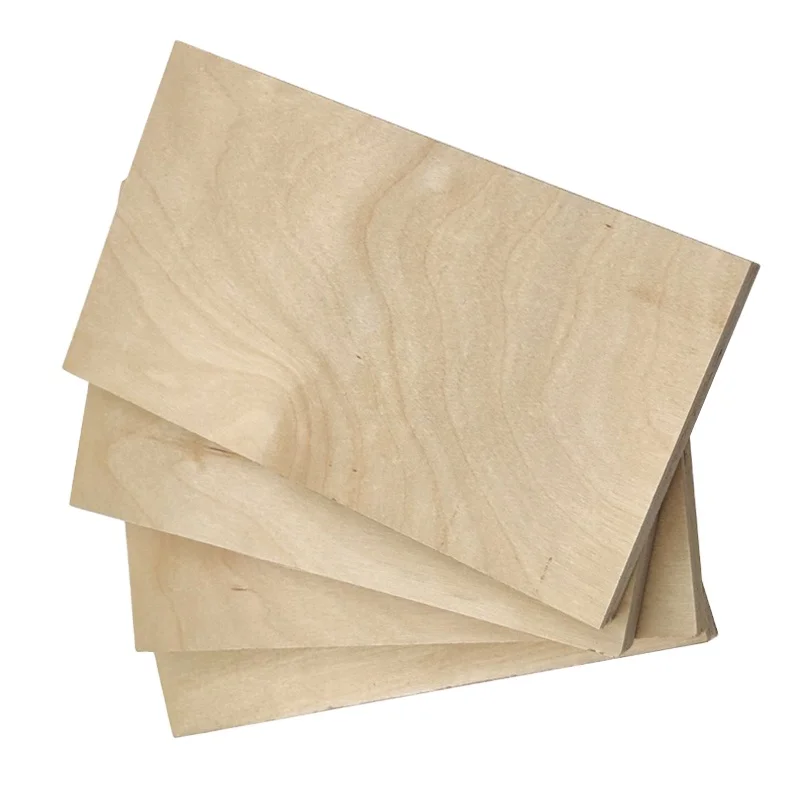 shandong factory  birch faced plywood 3-28mm poplar/eucalyptus core plywood uv coading plywood for furniture/construction