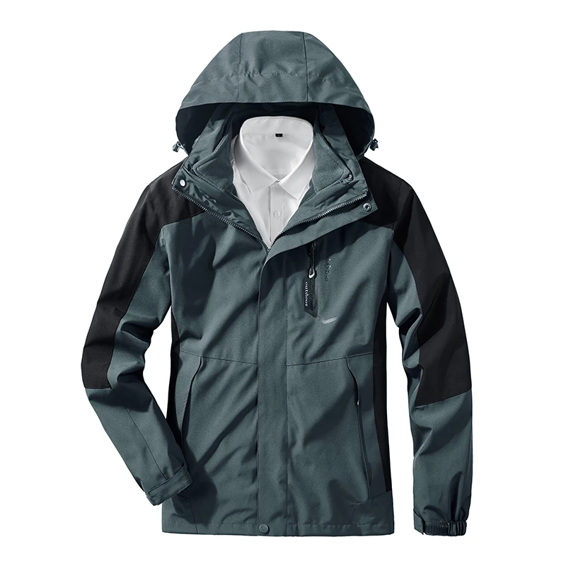 Ветровка из полиэстера EVERLAND OEM chaqueta Мужская Весенняя ветровка от дождя большие размеры уличные куртки