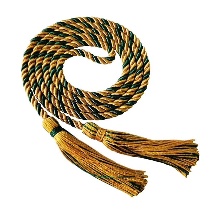Gold/Purple  Multicolor-Academic-Grade  graduation honor  cords graduation cords