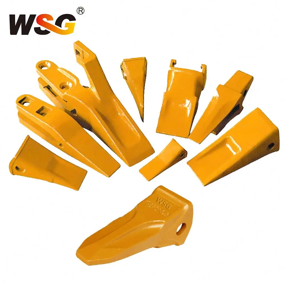 Loader bucket Tooth 13 Ton excavator Forging bucket Teeth 1U3352 1U3252 2327151310 2057074272 35S 230SP PC 200 CX330 432