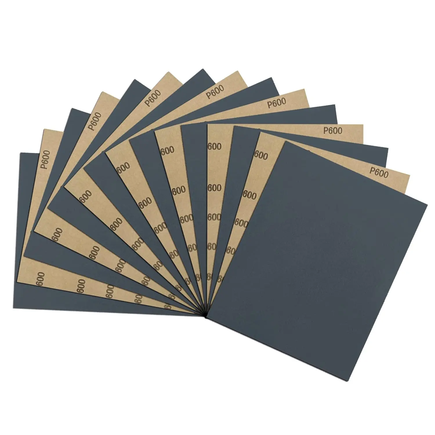 9 x 11 Silicon Carbide Waterproof Paper Sheets
