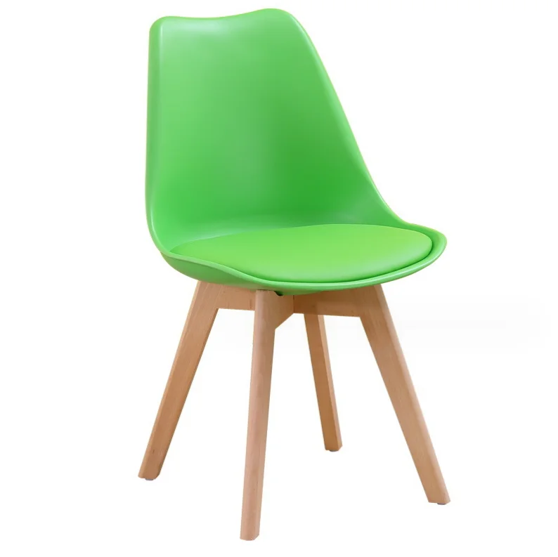 View larger image Add to Compare  Share Excellent Quality Living Room Chairs Nordic Solid Wood Dining Chairs Plasti