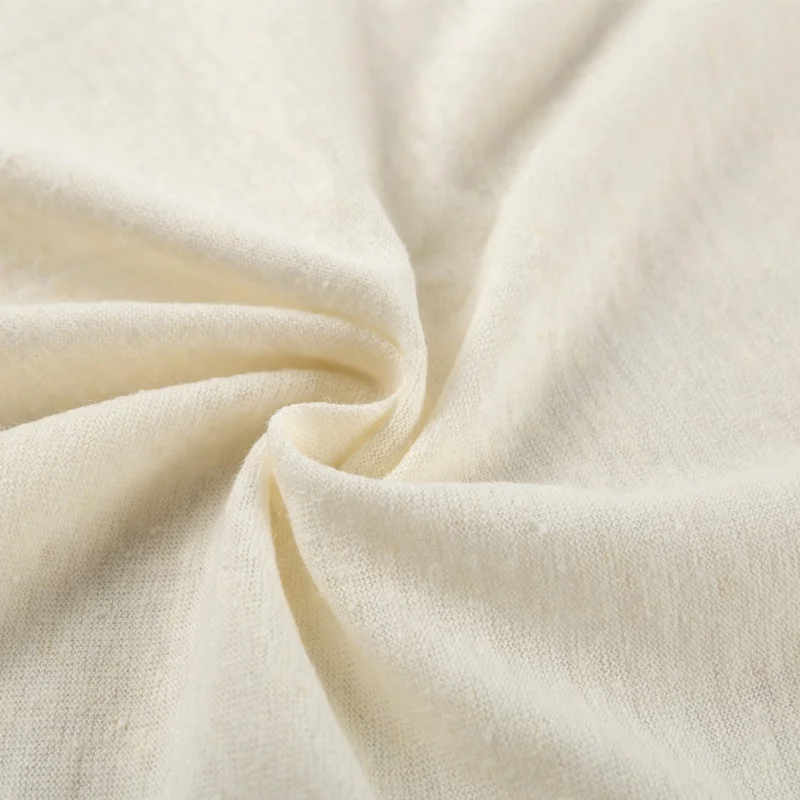 
KH001-55%hemp45%organic cotton summer jersey fabric 140gsm for summer t-shirt 