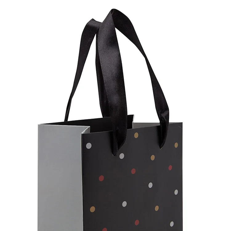 New Design Retail Eco Friendly Luxury Recycled Custom Logo Printing Cardboard Brown Kraft Paper Wine Bags for Champagne Bottle