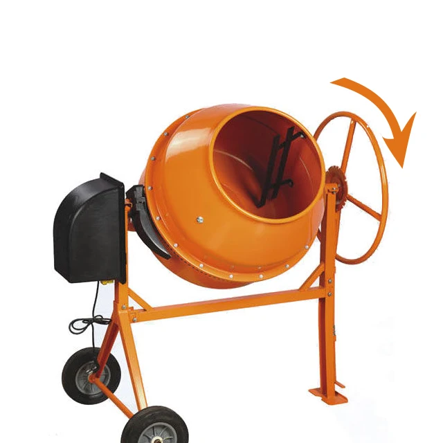 portable mini electric 200l concrete small beton mixer