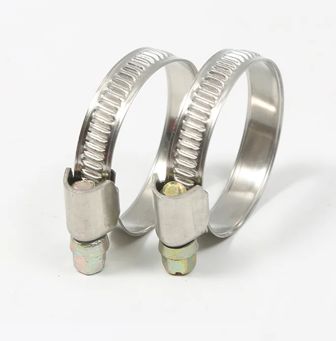 German type hose clamp and worm clamp on sale