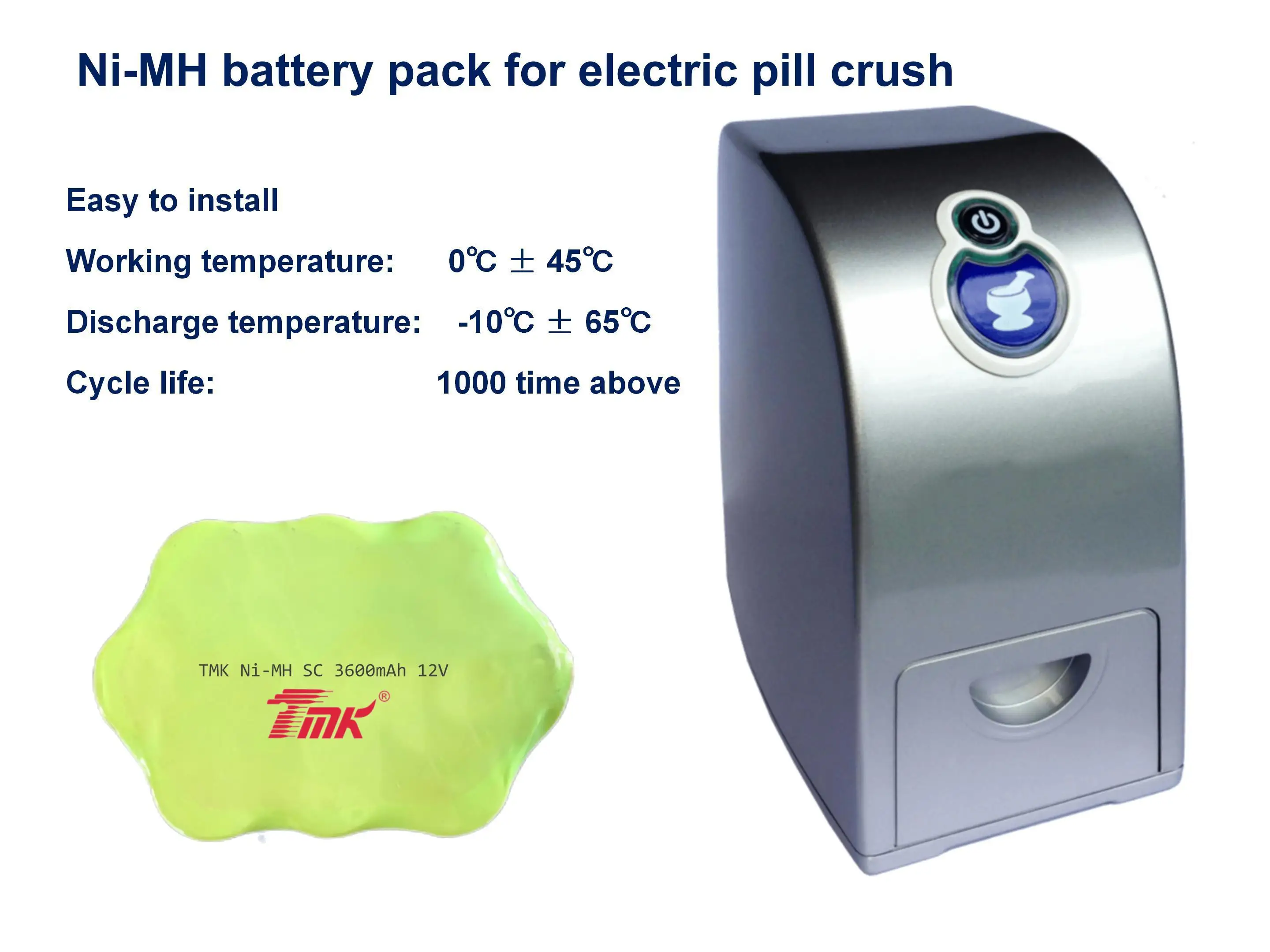 Ni-MH Sc 3300mah 3600mah 4000mah Rechargeable Battery Shark Sweeper Pack