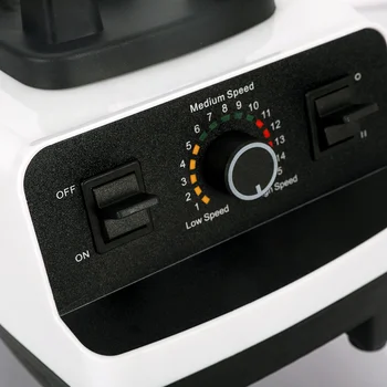 Heavy Duty Fruit Smoothie Maker 2.5L Double Cups Commercial Blender Food Mixer Juicer Ice Blender With 6 Blades