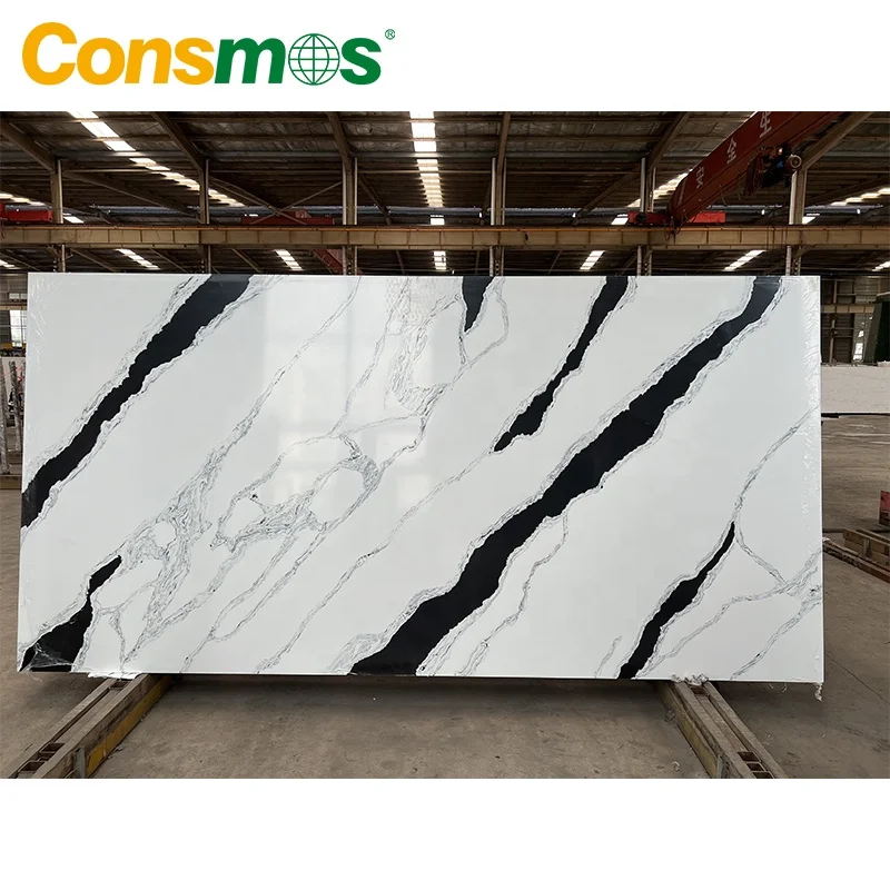 High Quality Background Big Stone Slabs Artificial Quartz Stone Countertops