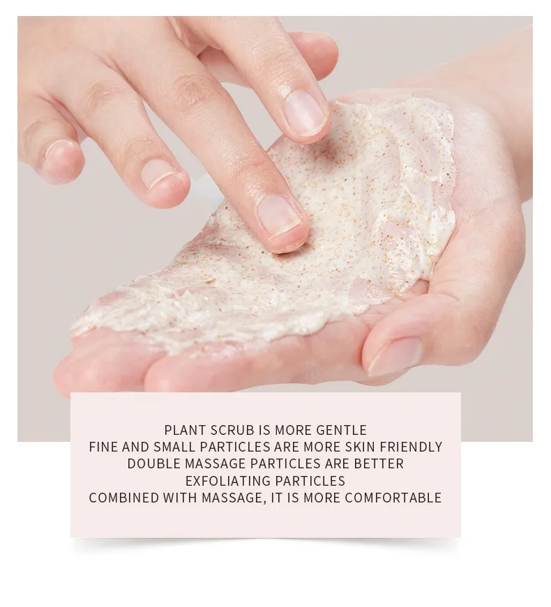 Hot sales High quality oem/odm skin butt whitening exfoliate fruit fragrance high quality vegan