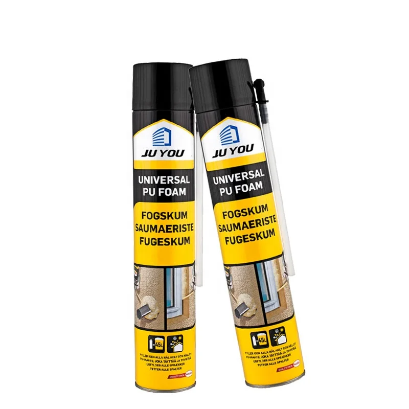 Open Cell Flame Retardant 2 Component Chloroform Spray Sika Pu Can Foam