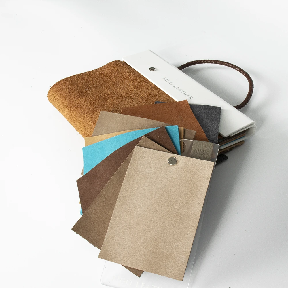 Натуральная полностью зернистая нубуковая кожа, 1,3 ~ 1,5 мм, Классический нубук, водонепроницаемый