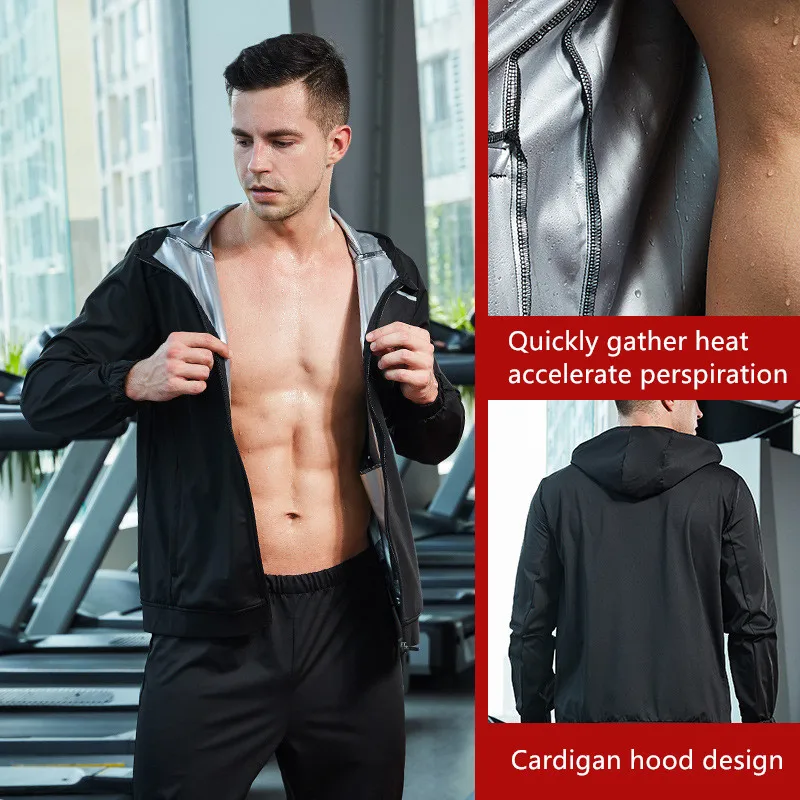 Drop Shipping Hot Sales Customized Fitness Weight Loss Sweat Pvc Fitness Sauna Suit
