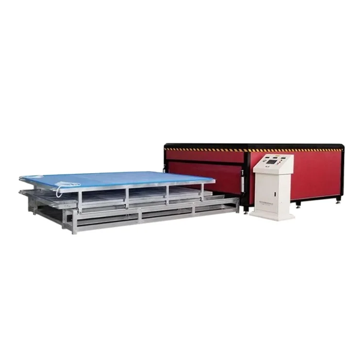 Full PVB EVA Film Laminating Vacuum Heating CNC Glass Laminated Machine