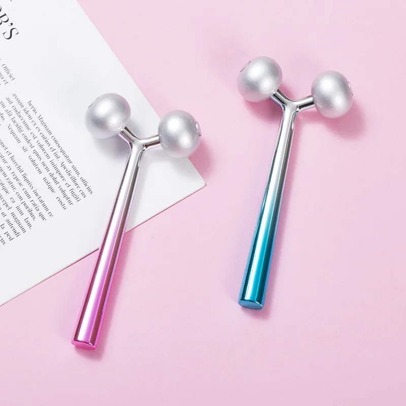 Hot Sale Jade Roller Handheld Face Massager 3D Germanium Roller For Anti-wrinkle Cellulite Removal Thin Face