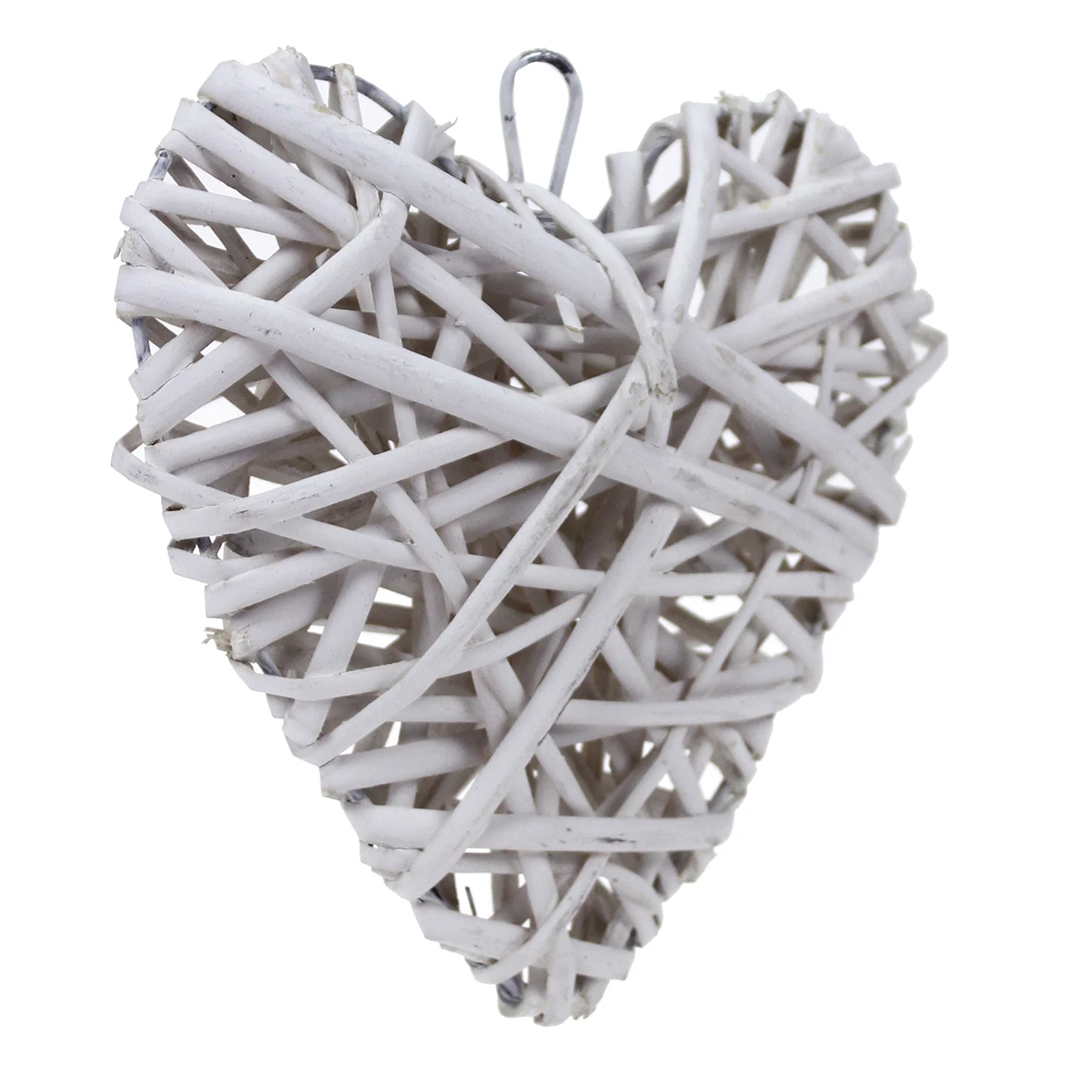 Wicker hanging heart for Christmas wicker heart wicker wreath for Christmas decoration
