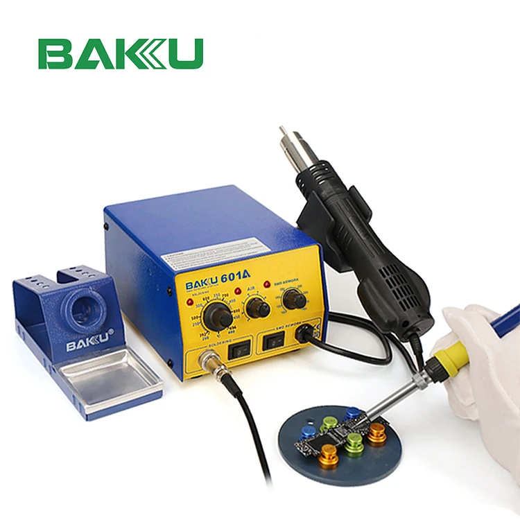 110v/220v gun quick multi purpose welder soldering smd rework baku welding equipment hot air station