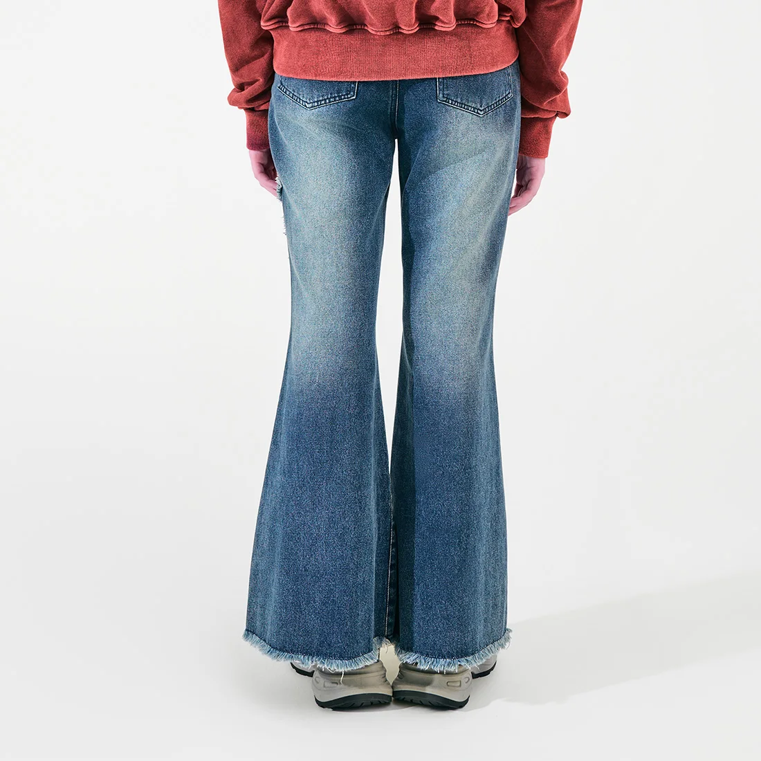 Guangzhou Factory Custom Child Bodysuit Girls Casual Pants Jeans in Leggings Style Made From Cotton Fabric