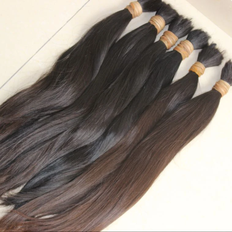 Full Cuticle Soft Virgin Remy  Russian Slavic Human Hair Bulk