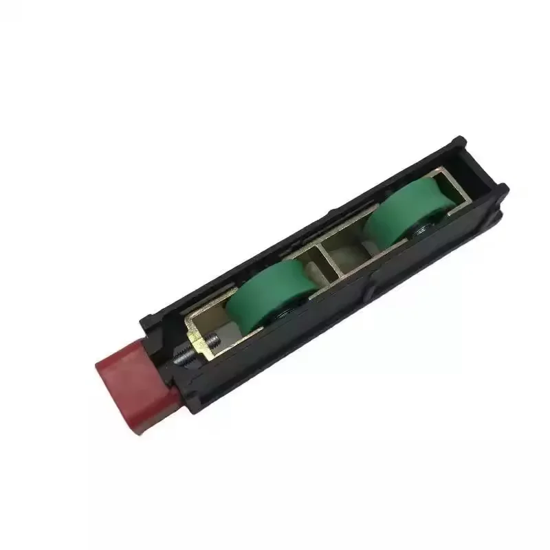 Rueda Caja interior Zamak Hardware Heavy Duty Double Roller Nylon Pulley wheel Sliding Door Wheels