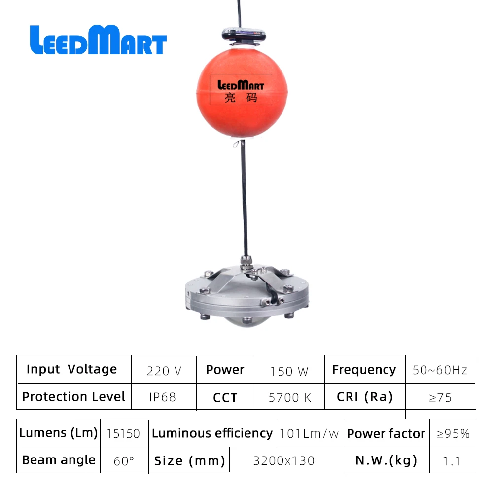 Оптовая продажа с завода, рыболовный светильник IP68, светло-зеленое дно, синий, морской цвет, металлический подводный светильник для рыбалки, водонепроницаемый