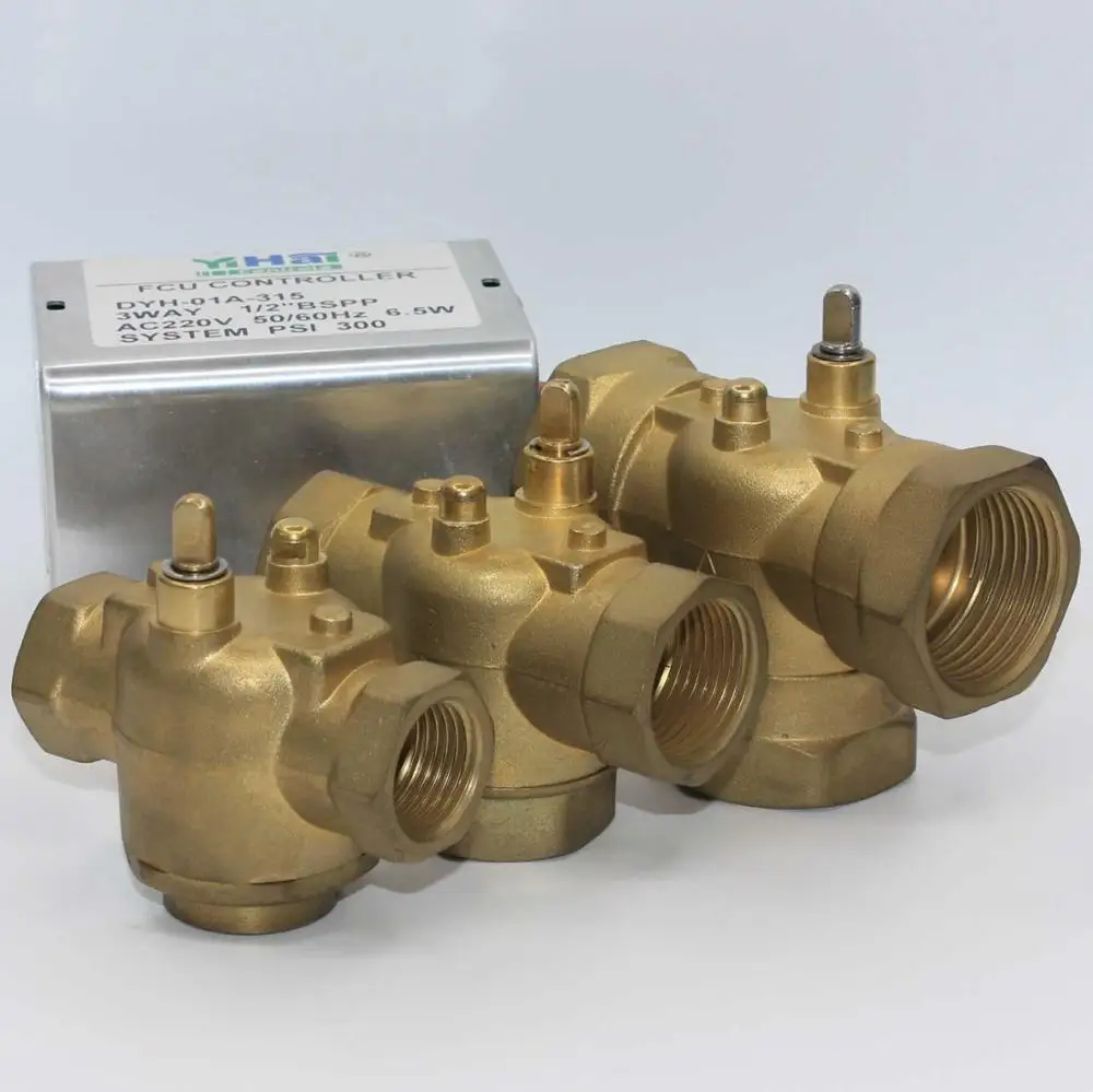 
cheaper 2 3way 1/2 3/4 inch normally closed open motorized zone valve electric motor spring return actuator 