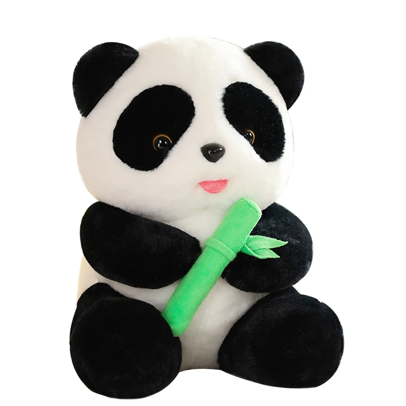 Cute Giant panda Doll Plush Doll Girl Black and white cute hug teddy bear design your own high quality plush toy