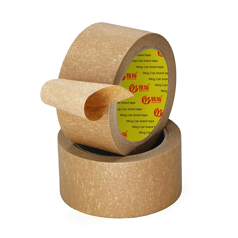 brown Crepe paper Packing Adhesive Tape, Painting Use Brown Crepe Paper brown Masking Tape