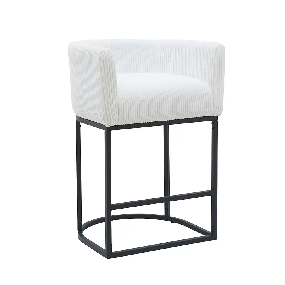 Sillas De Bar Commercial Metal Frame White Bar Stool Comfortable Counter Height Bar Stools