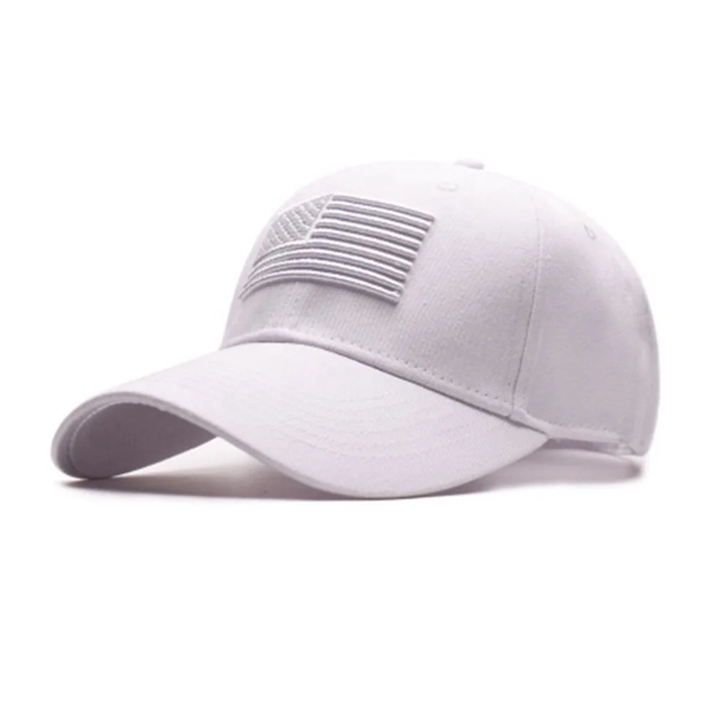 Fashion and leisure for men and women American Flag Embroidery usa flag baseball cap
