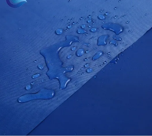 190T PA PU PVC coated waterproof taffeta 150gsm 200gsm 250gsm raincoat fabric 100% polyester